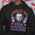 Abe Lincoln 4Th Of July Time To Get Star Spangled Hammered Hoodie Unique Gifts