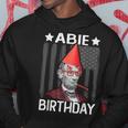Abie Birthday Abraham Lincoln Birthday Party Pun Hoodie Unique Gifts