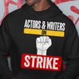 Actors And Writers On Strike I Stand With Writers Guild Wga Hoodie Unique Gifts