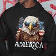 America Patriotic Eagle 4Th Of July American Flag Hoodie Unique Gifts