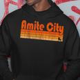 Amite City Louisiana Retro 80S Style Hoodie Unique Gifts