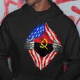 Angola Super Angola Flag Central Africa Angolan Roots Hoodie Unique Gifts
