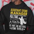 Assistant Store Manager Hearts Ninja Actual Job Title Hoodie Unique Gifts