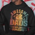 Awesome Dads Explore Dungeons Rpg Gaming & Board Game Dad Hoodie Funny Gifts