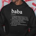 Baba Definition Funny Cool Hoodie Unique Gifts