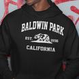 Baldwin Park California Ca Vintage State Athletic Style Hoodie Unique Gifts