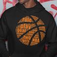 Basketball Motivational Word Cloud B Ball Terms Hoodie Unique Gifts