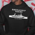 Battleship Texas Uss Texas Bb-35 Distressed Style Hoodie Personalized Gifts