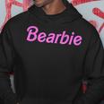 Bearbie Bearded Men Funny Quote Hoodie Funny Gifts