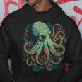 Beautiful Octopus Ocean Animal Lover Artistic Graphic Hoodie Unique Gifts