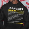 Beavers Name Gift Beavers Facts V3 Hoodie Funny Gifts