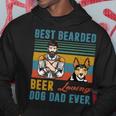 Beer Best Bearded Beer Loving Dog Dad Rat Terrier Personalized Hoodie Unique Gifts