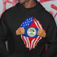Belizean Blood Inside Me | Belize Flag Gift Hoodie Unique Gifts