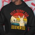 Best Bunny Dad Ever Vintage Rabbit Lover Father Day Gift For Mens Hoodie Unique Gifts