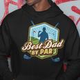 Best Dad By Par Fathers Day For Dad Golf Hoodie Unique Gifts