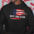 Best Dad Ever Us American Flag Dad Gifts Fathers Day Hoodie Unique Gifts