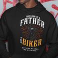 Biker Dad Gifts Motorcycle Fathers Day Gift For Fathers Gift For Mens Hoodie Unique Gifts