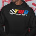 Birthday Boy 2 Two Race Car 2Nd Racing Pit Crew Driver Hoodie Unique Gifts