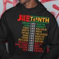 Black Culture Dream Like Martin Junenth Free Ish 1865 Hoodie Funny Gifts