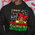 Black Girl Junenth 1865 Celebrate Indepedence Day Kids Hoodie Unique Gifts