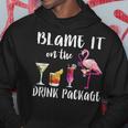 Blame It On The Drink Package Cruise Vacation Cruising Hoodie Unique Gifts