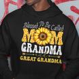 Blessed To Be Called Mom Grandma Great Grandma Mothers Day Gift For Womens Hoodie Funny Gifts
