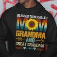 Blessed To Be Called Mom Grandma Great Grandma Mothers Day Hoodie Funny Gifts