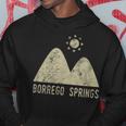 Borrego Springs Califonia Desert Travel Hoodie Unique Gifts
