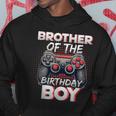 Brother Of The Birthday Boy Matching Gamer Birthday Party Hoodie Unique Gifts