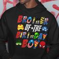 Brother Of The Superhero Birthday Boy Super Hero Family Hoodie Unique Gifts