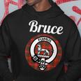 Bruce Clan Scottish Name Coat Of Arms Tartan Hoodie Unique Gifts
