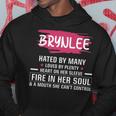Brynlee Name Gift Brynlee Hated By Many Loved By Plenty Heart Her Sleeve V2 Hoodie Funny Gifts
