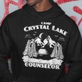 Camp Camping Crystal Lake Counselor Vintage Horror Lover Counselor Hoodie Unique Gifts