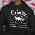 Cancer Personality Traits – Cute Zodiac Astrology Hoodie Funny Gifts