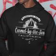 Carmel-By-The-Sea Ca Sailboat Vintage Nautical Hoodie Unique Gifts