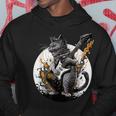 Cat Playing Guitar | Rock Cat | Heavy Metal Cat | Music Cat Hoodie Unique Gifts