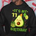 Celebrate Your Little 11Th Birthday In Style With Avocado Hoodie Unique Gifts