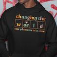 Changing The World One Phoneme At A Time Vintage Quotes Hoodie Unique Gifts