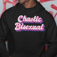 Chaotic Bisexual Bi Lgbt Bisexual Pride Hoodie Unique Gifts