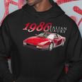 Classic Cars1986 Luxury Italian Sports Car Red Sports Car Hoodie Unique Gifts
