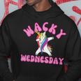 Classic Wacky Wednesday Unicorn Mismatch Outfit Hoodie Personalized Gifts
