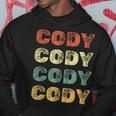 Cody Personalized Retro Vintage Gift For Cody Hoodie Unique Gifts
