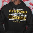 Cool Stepdad For Men Father Step Dad Parenthood Stepfather Hoodie Funny Gifts