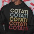 Cotati California Cotati Ca Retro Vintage Text Hoodie Unique Gifts