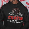 Cousin Racing Car Birthday Party Family Matching Pit Crew Hoodie Unique Gifts