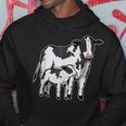 Cow And Calf Cattle Farmer Cow Hoodie Unique Gifts