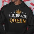 Cribbage Queen Board Card Game Player Gamer Hoodie Unique Gifts