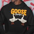Cute & Funny Goose Bumps Goosebumps Animal Pun Hoodie Unique Gifts