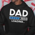 Dad 2024 Loading Pregnancy 2024 Father To Be Soon To Be Dad Hoodie Personalized Gifts