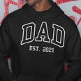 Dad - Est 2021 - Best Father - Throwback Design - Classic Hoodie Unique Gifts